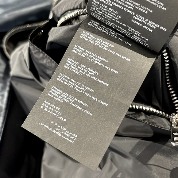 Prada Black Reversible Leather and Nylon Bomber Jacket - Picture 13 of 14